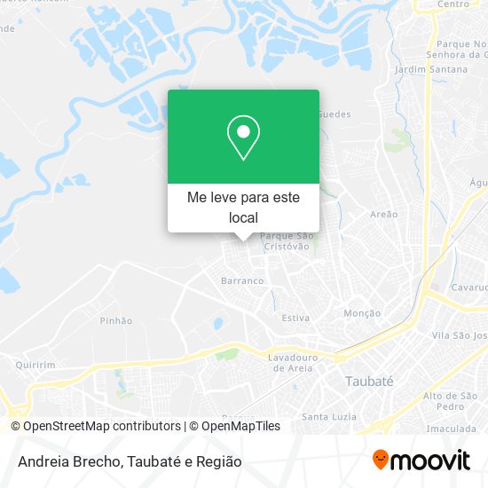 Andreia Brecho mapa
