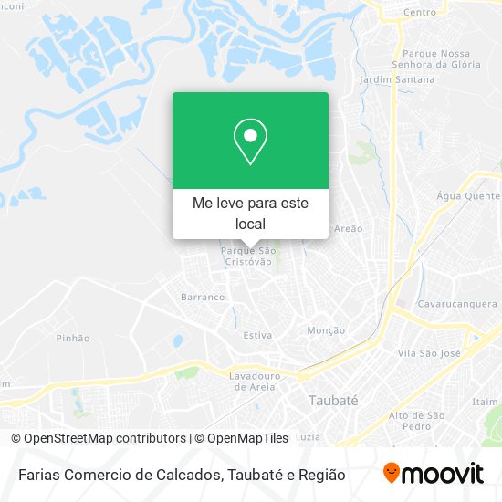 Farias Comercio de Calcados mapa