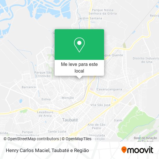 Henry Carlos Maciel mapa