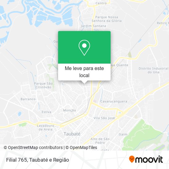 Filial 765 mapa