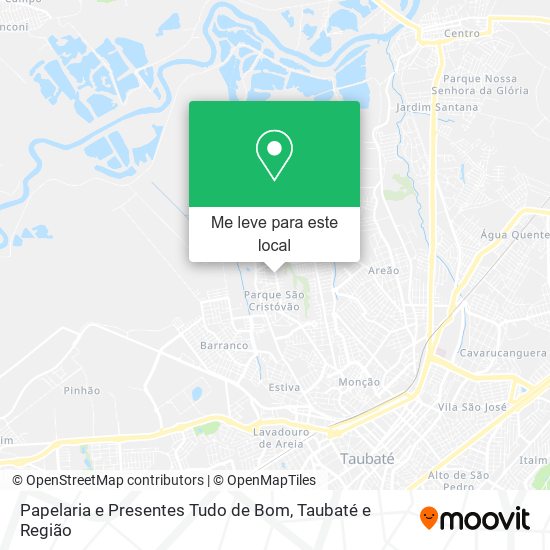 Papelaria e Presentes Tudo de Bom mapa