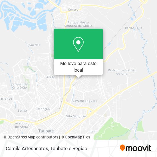 Camila Artesanatos mapa