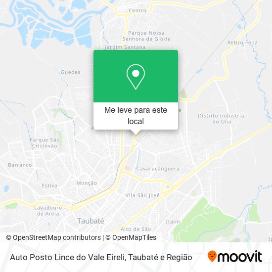 Auto Posto Lince do Vale Eireli mapa