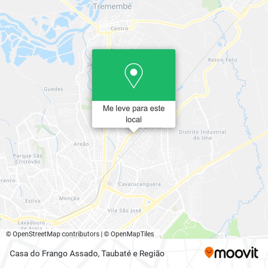 Casa do Frango Assado mapa