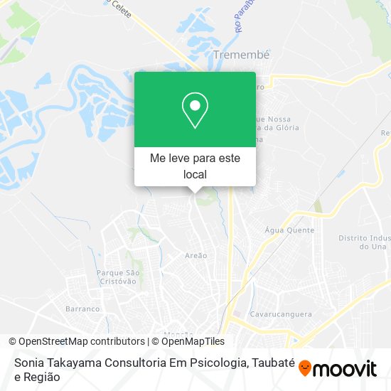 Sonia Takayama Consultoria Em Psicologia mapa