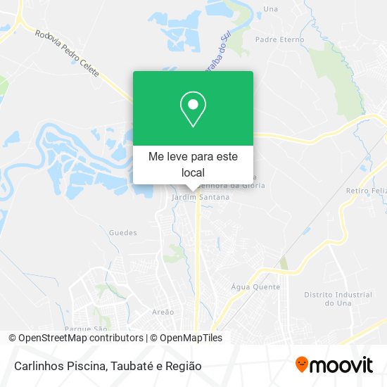 Carlinhos Piscina mapa