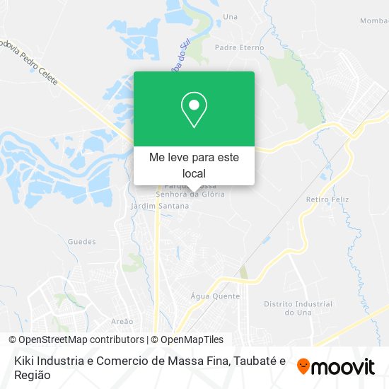 Kiki Industria e Comercio de Massa Fina mapa