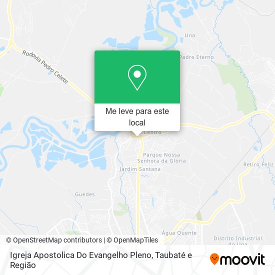 Igreja Apostolica Do Evangelho Pleno mapa