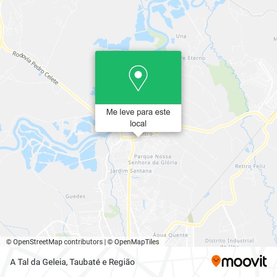 A Tal da Geleia mapa