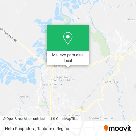 Neto Raspadora mapa