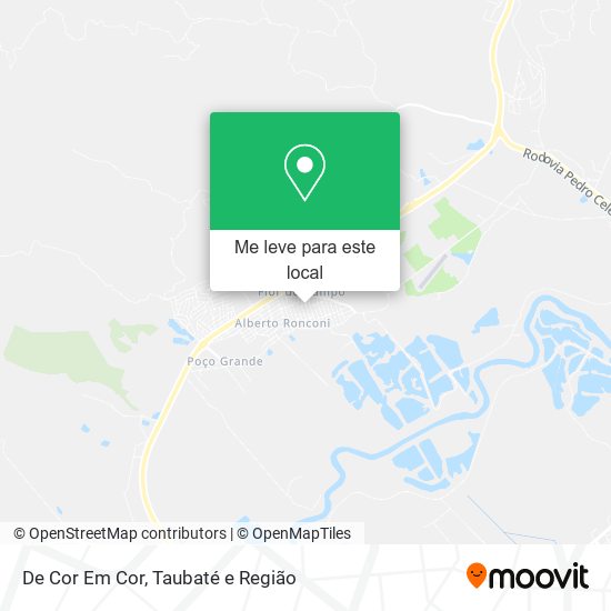 De Cor Em Cor mapa