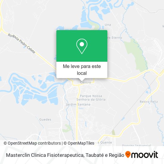 Masterclin Clinica Fisioterapeutica mapa