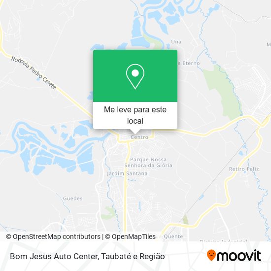 Bom Jesus Auto Center mapa