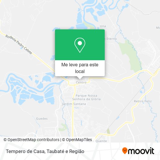 Tempero de Casa mapa