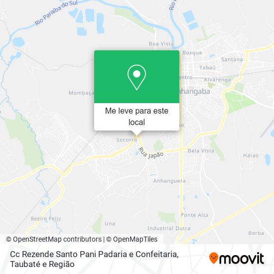 Cc Rezende Santo Pani Padaria e Confeitaria mapa