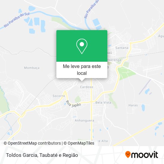 Toldos Garcia mapa