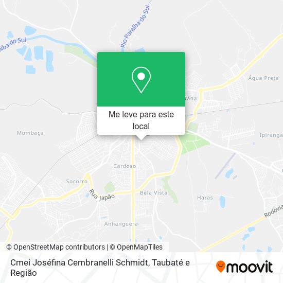 Cmei Joséfina Cembranelli Schmidt mapa