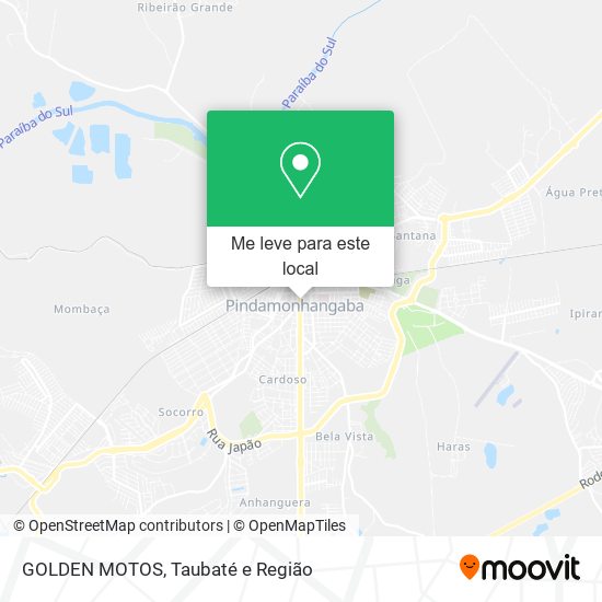 GOLDEN MOTOS mapa