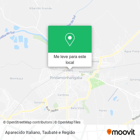 Aparecido Italiano mapa