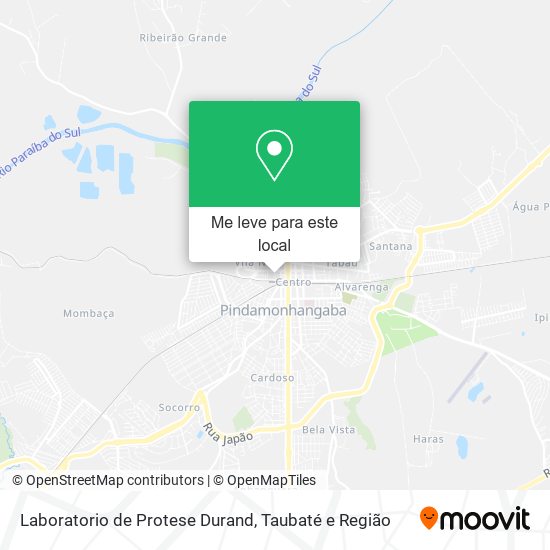 Laboratorio de Protese Durand mapa