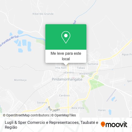 Lugli & Sper Comercio e Representacoes mapa