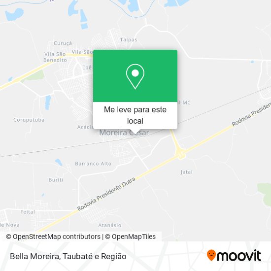 Bella Moreira mapa