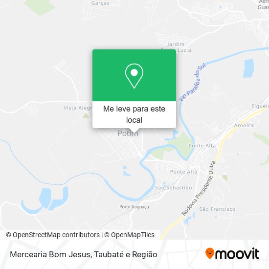 Mercearia Bom Jesus mapa