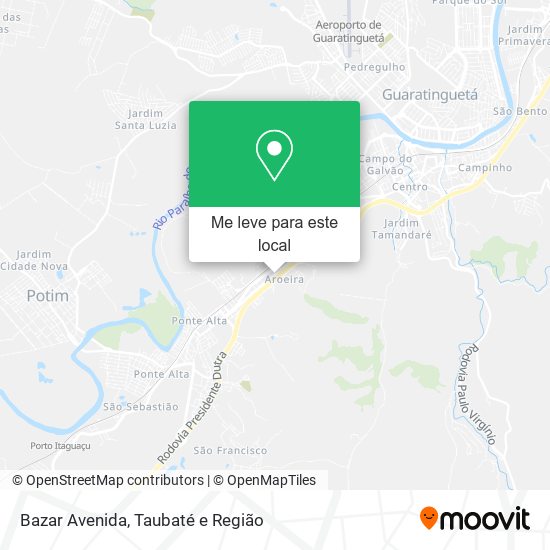 Bazar Avenida mapa