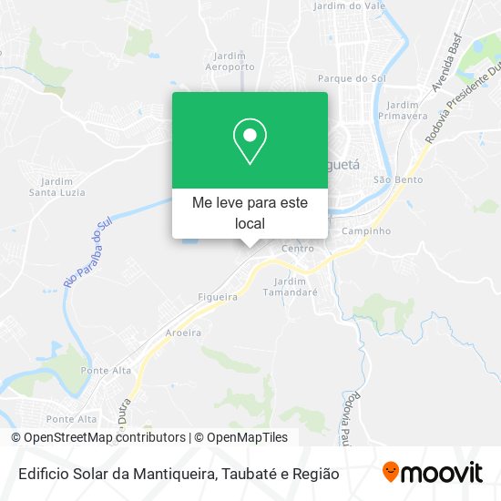 Edificio Solar da Mantiqueira mapa