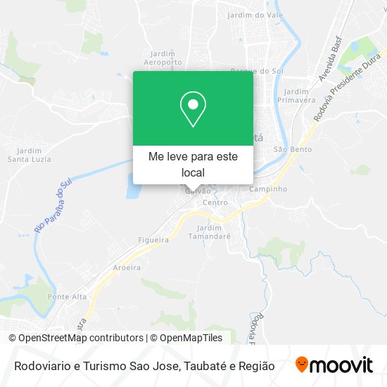 Rodoviario e Turismo Sao Jose mapa