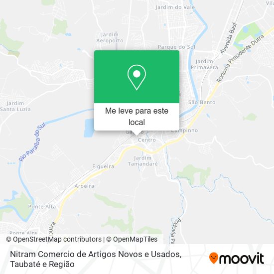 Nitram Comercio de Artigos Novos e Usados mapa