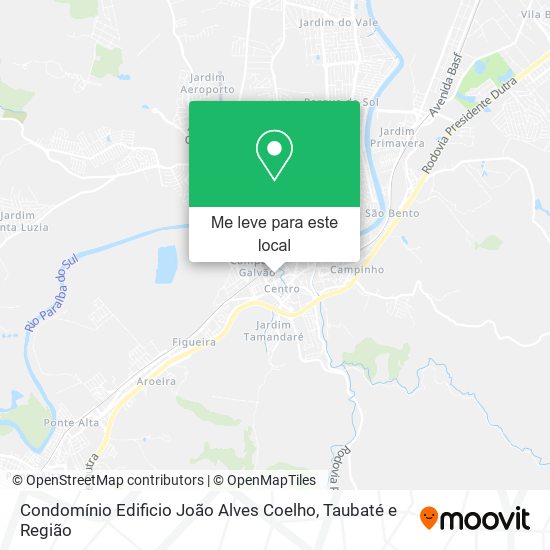 Condomínio Edificio João Alves Coelho mapa