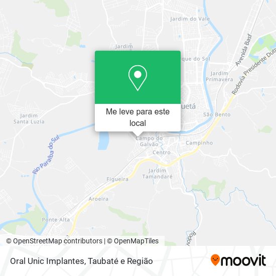 Oral Unic Implantes mapa