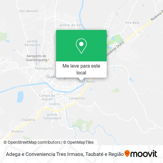 Adega e Conveniencia Tres Irmaos mapa