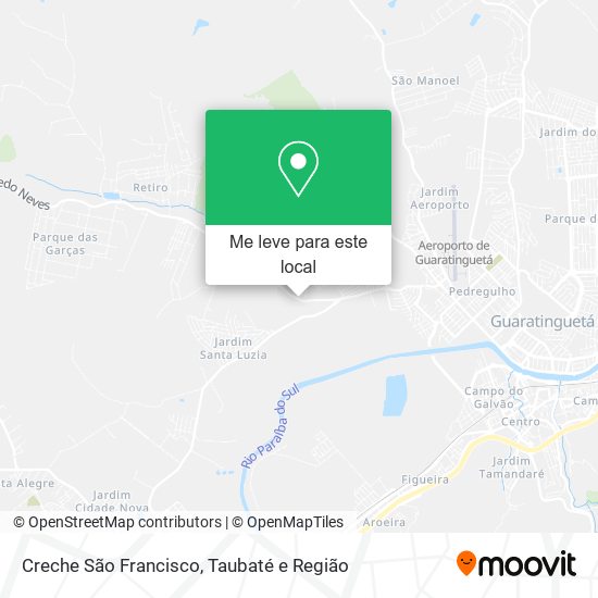 Creche São Francisco mapa