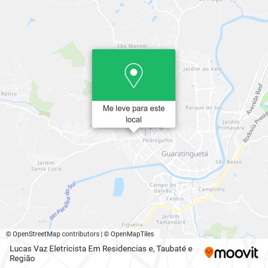 Lucas Vaz Eletricista Em Residencias e mapa