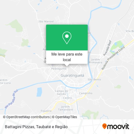Battagini Pizzas mapa