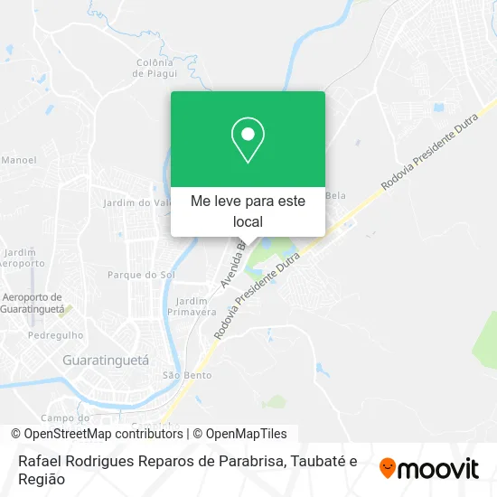 Rafael Rodrigues Reparos de Parabrisa mapa