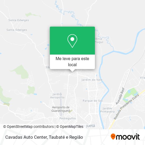 Cavadas Auto Center mapa