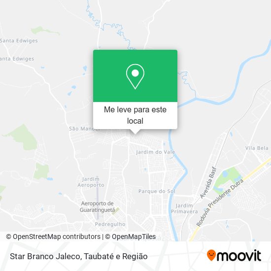 Star Branco Jaleco mapa