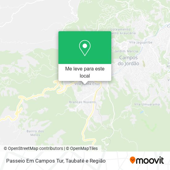 Passeio Em Campos Tur mapa