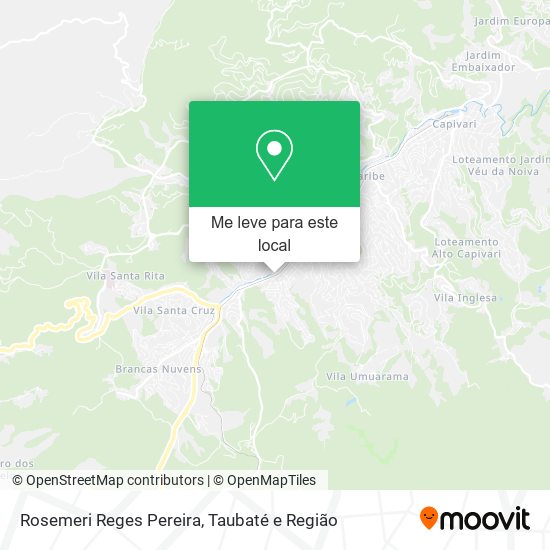 Rosemeri Reges Pereira mapa