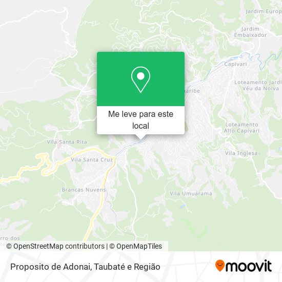 Proposito de Adonai mapa