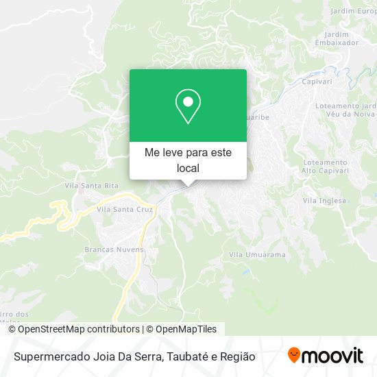 Supermercado Joia Da Serra mapa