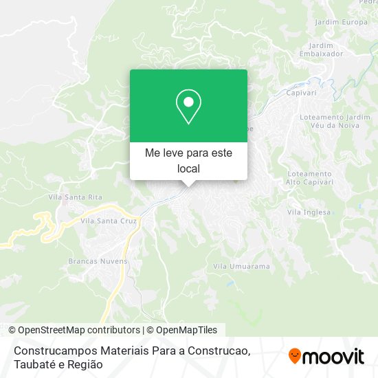 Construcampos Materiais Para a Construcao mapa