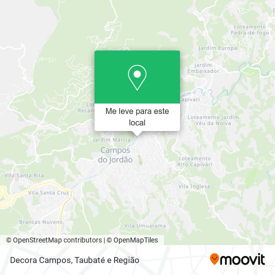Decora Campos mapa