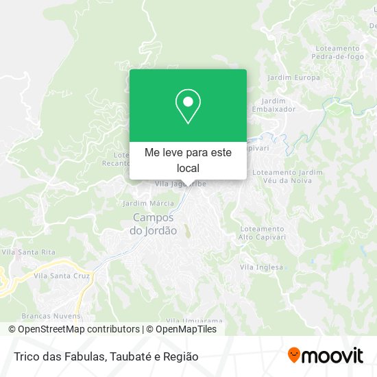 Trico das Fabulas mapa