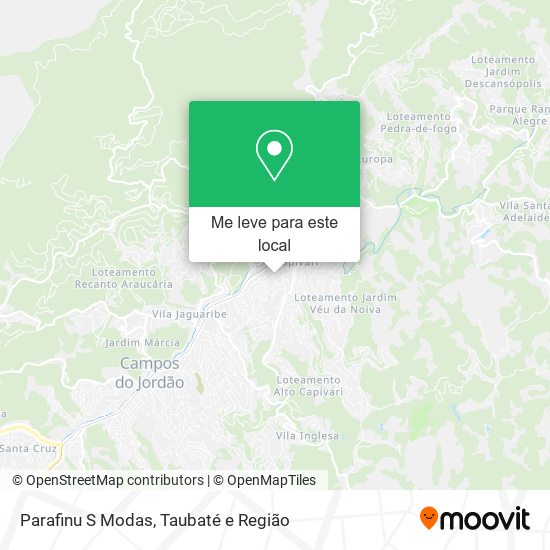 Parafinu S Modas mapa