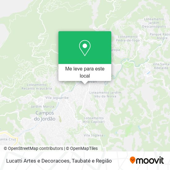 Lucatti Artes e Decoracoes mapa