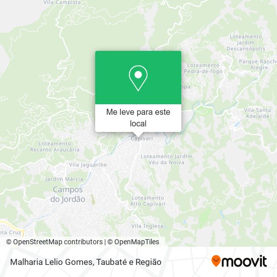Malharia Lelio Gomes mapa